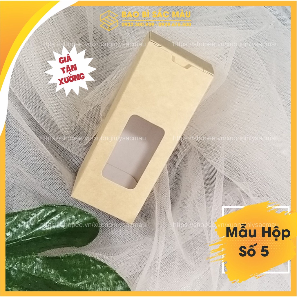 5 Hộp đựng tinh dầu, chai thủy tinh, nước hoa chiết 50ML ( Hộp số 5)