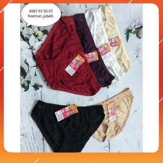 Quần lót nữ jobelli 1248[hình thật +video],lưới lụa dập hoa