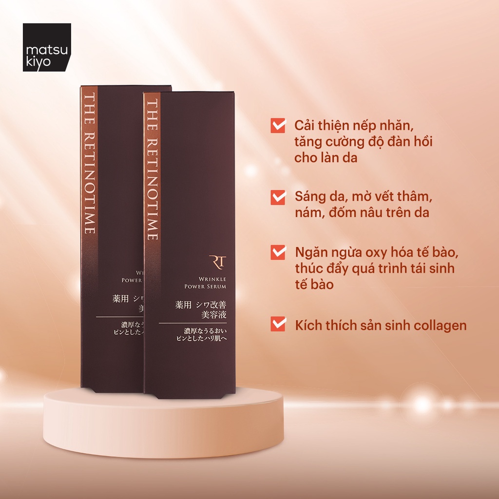 Serum dưỡng da, làm sáng da và cải thiện nếp nhăn THE RETINOTIME 30g