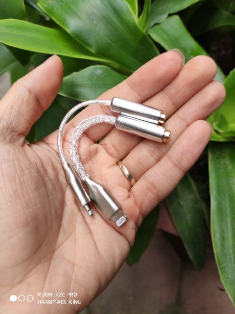 [Mã SKAMPUSHA7 giảm 8% đơn 250k]DAC zin Lightning to 3.5mm dành cho các thiết bị iPhone, iOS