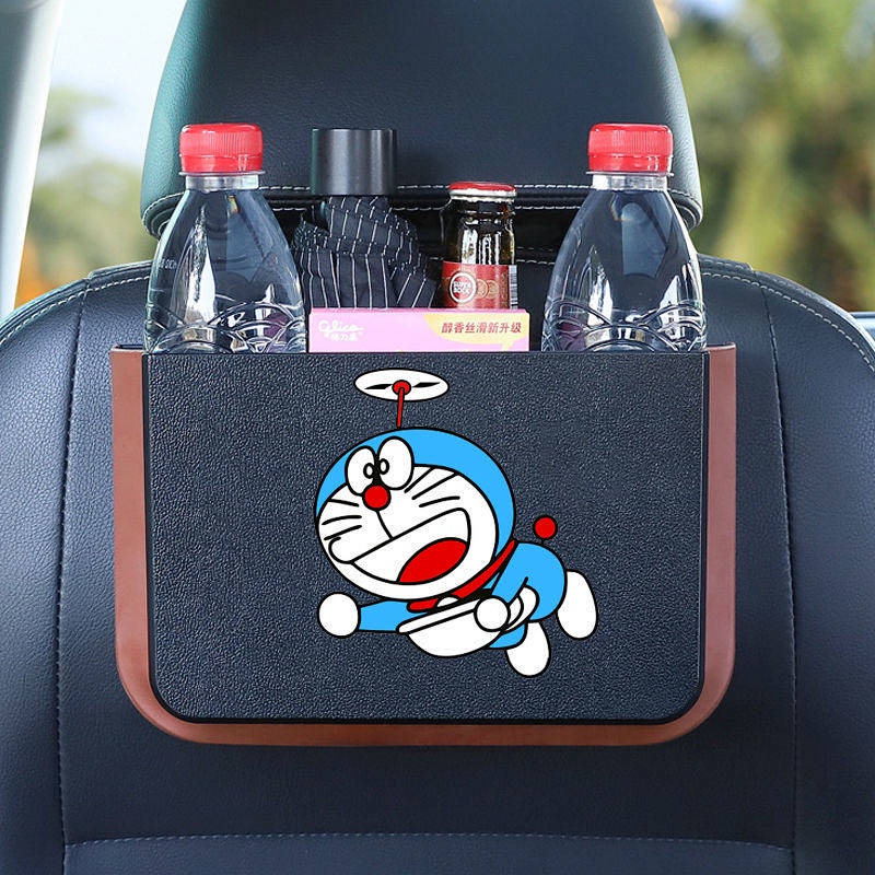 Túi đựng đồ/ rác treo ghế phía sau ô tô có thể gập lại có thể thu vào tiện lợi