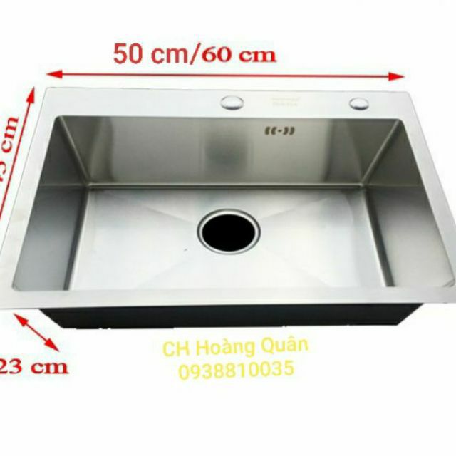 CHẬU RỬA CHÉN 1 HỘC ĐÚC + VÒI INOX 304 KÈM RỖ ĐA NĂNG VÀ BỘ XẢ