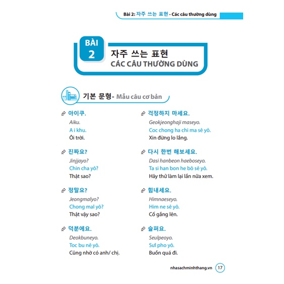 Sách - Tiếng Hàn dành cho người đi du lịch