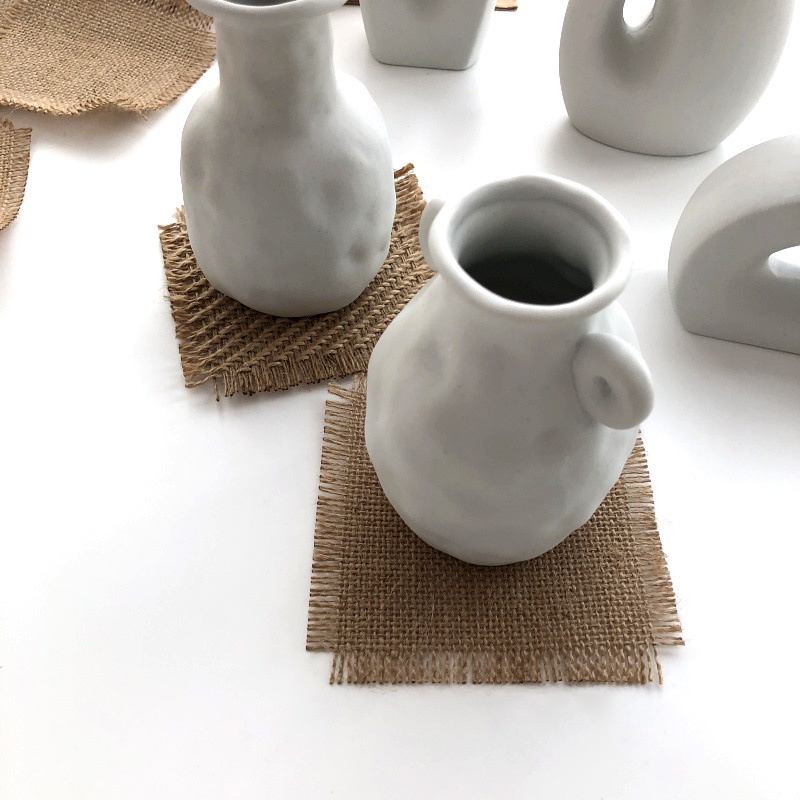 Tấm Lót Ly Hình Vuông Làm Thủ Công Đơn Giản