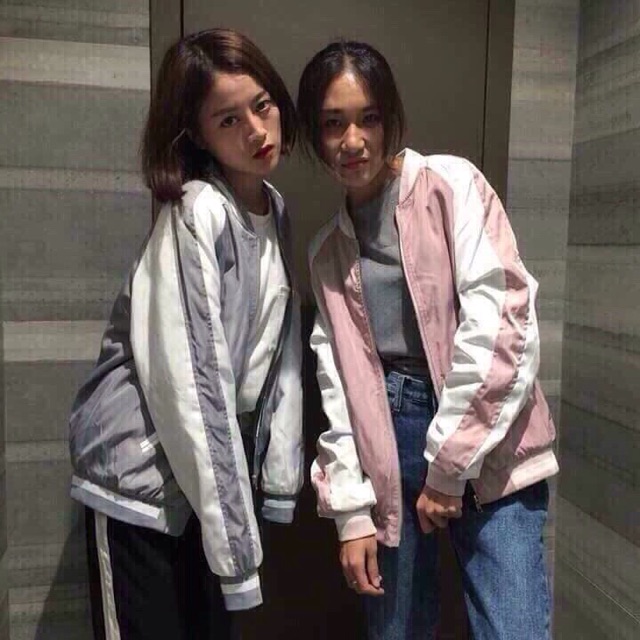 Áo khoác dù nữ phối tay ráp lăng ko nón | BigBuy360 - bigbuy360.vn