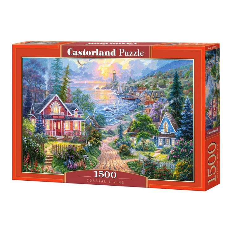 Xếp hình puzzle Coastal Living 1500 mảnh CASTORLAND C-151929