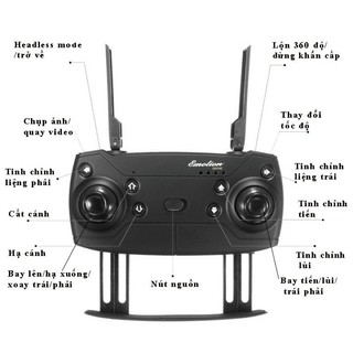 Flycam E58 ,E88 Pro wifi, Drone camera 4K, tặng túi đựng