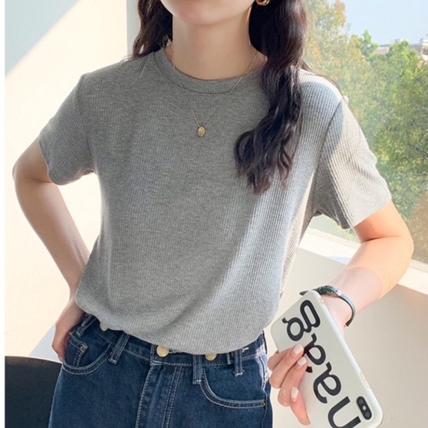 Áo Thun Ngắn Tay Thoải Mái Dễ Phối Đồ 49679