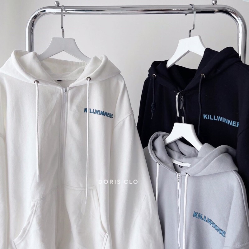 Áo Hoodie Zip Combosure Form Unisex Nón 2 Lớp Trùm Đầu
