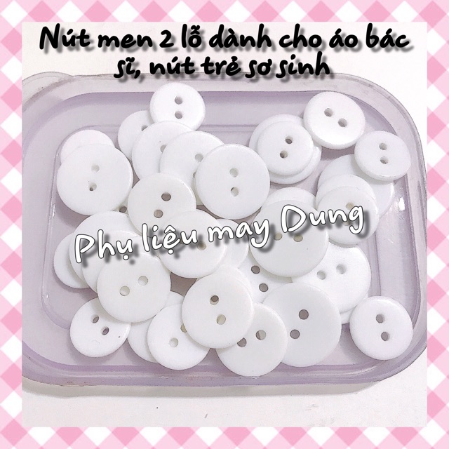 Nút men sơ sinh, nút áo Blouse
