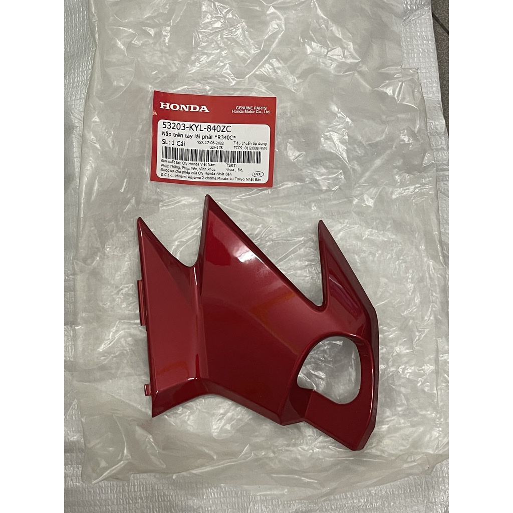 Ốp trên nắp trước tay lái trái phải Future X hàng mới chính hãng 53203KYL 53204KYL