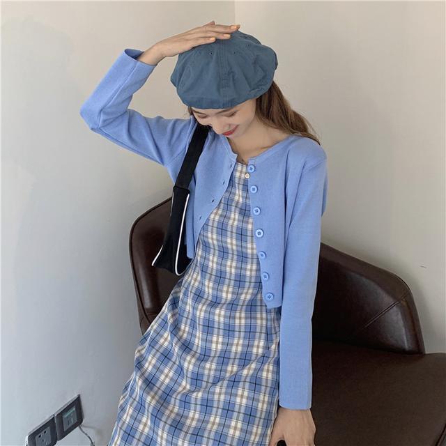 Đầm Hai Dây Ôm Eo Màu Sắc Thời Trang Mùa Hè Dành Cho Nữ