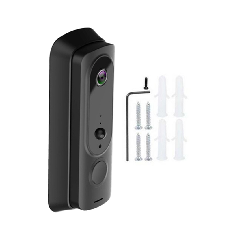 Chuông cửa thông minh wifi T5 Tuya không dây có camera 1080P FHD kèm phụ kiện IR nhìn ban đêm