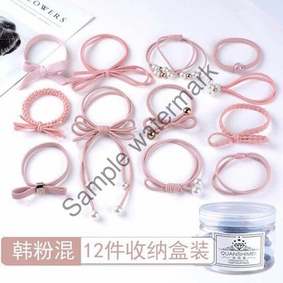 Hộp buộc tóc kiểu 12 dây