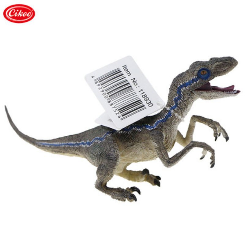 Đồ chơi mô hình khủng long siêu thực Velociraptor dáng khụy gối