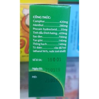 Thuốc chấm đau răng Dentanalgi