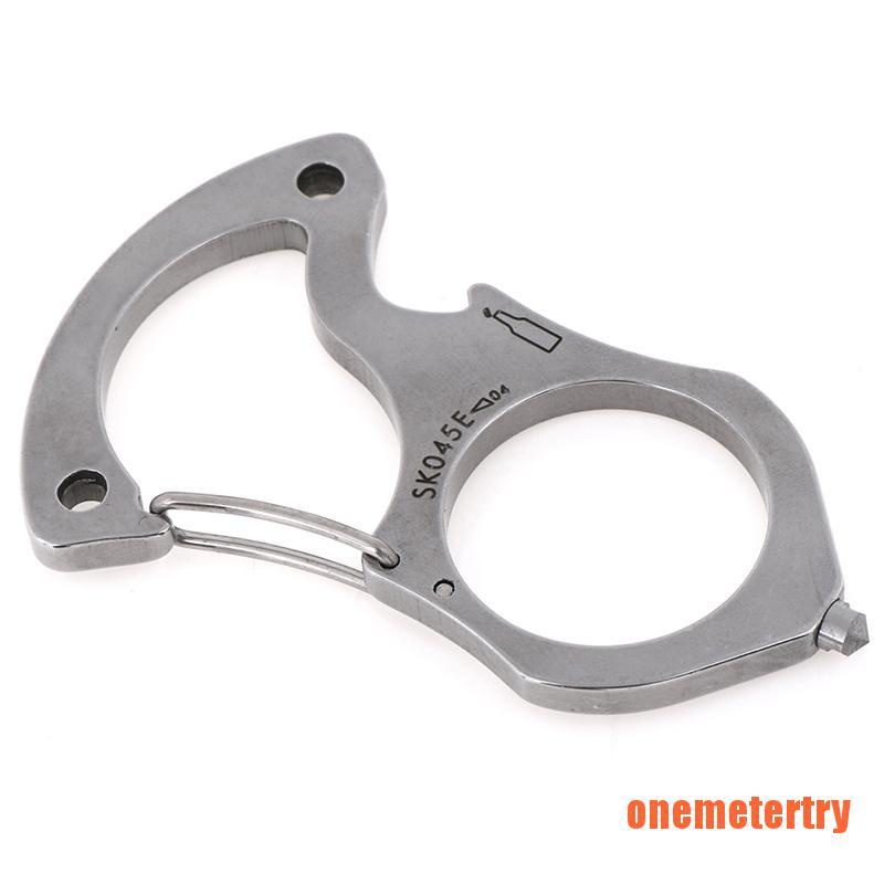 Móc Khóa Sinh Tồn Bằng Thép Không Gỉ Edc T