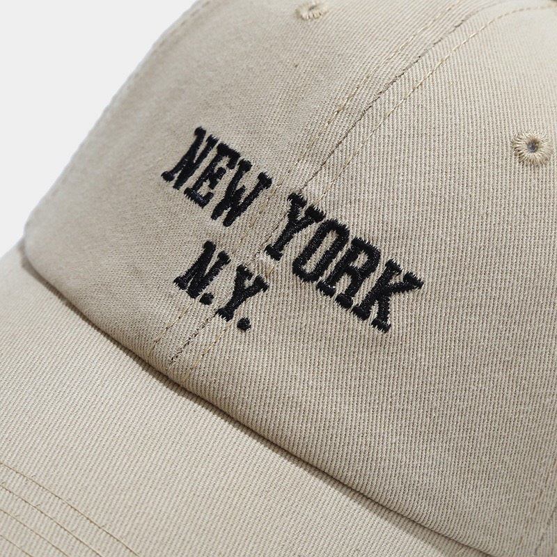 Mũ lưỡi trai nam nữ thêu chữ vải kaki, nón kết thời trang Hàn Quốc cao cấp thời trang hazin