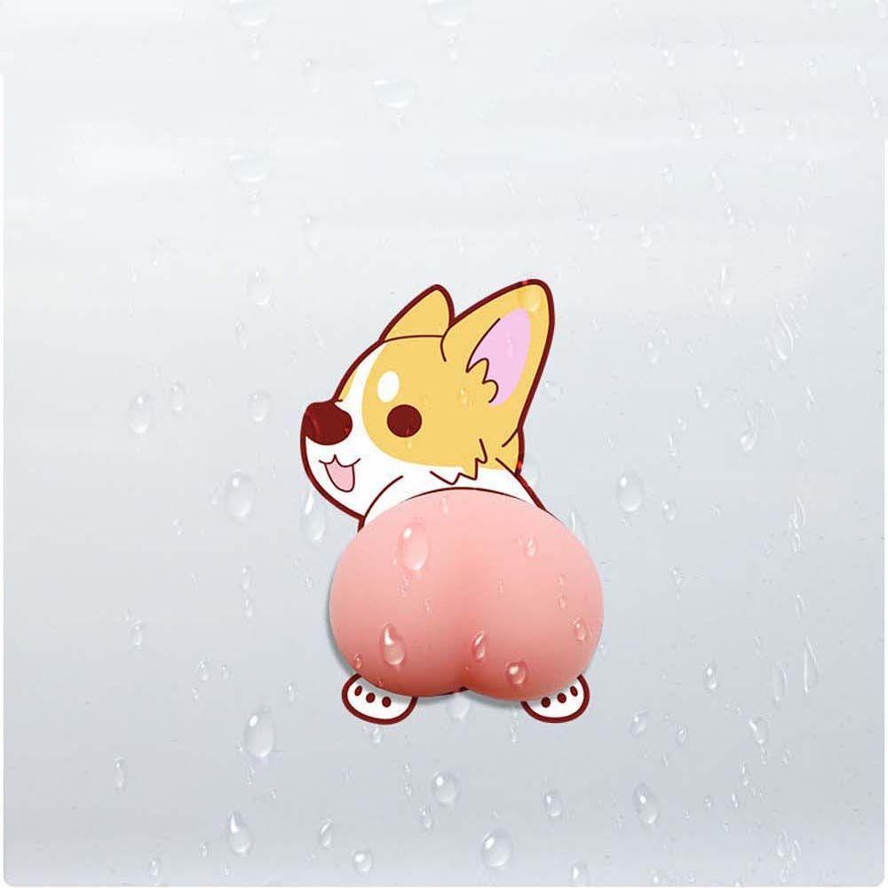 Miếng Dán 3D Chống Trầy Xước Họa Tiết Hoạt Hình Trang Trí Xe Hơi VANES1