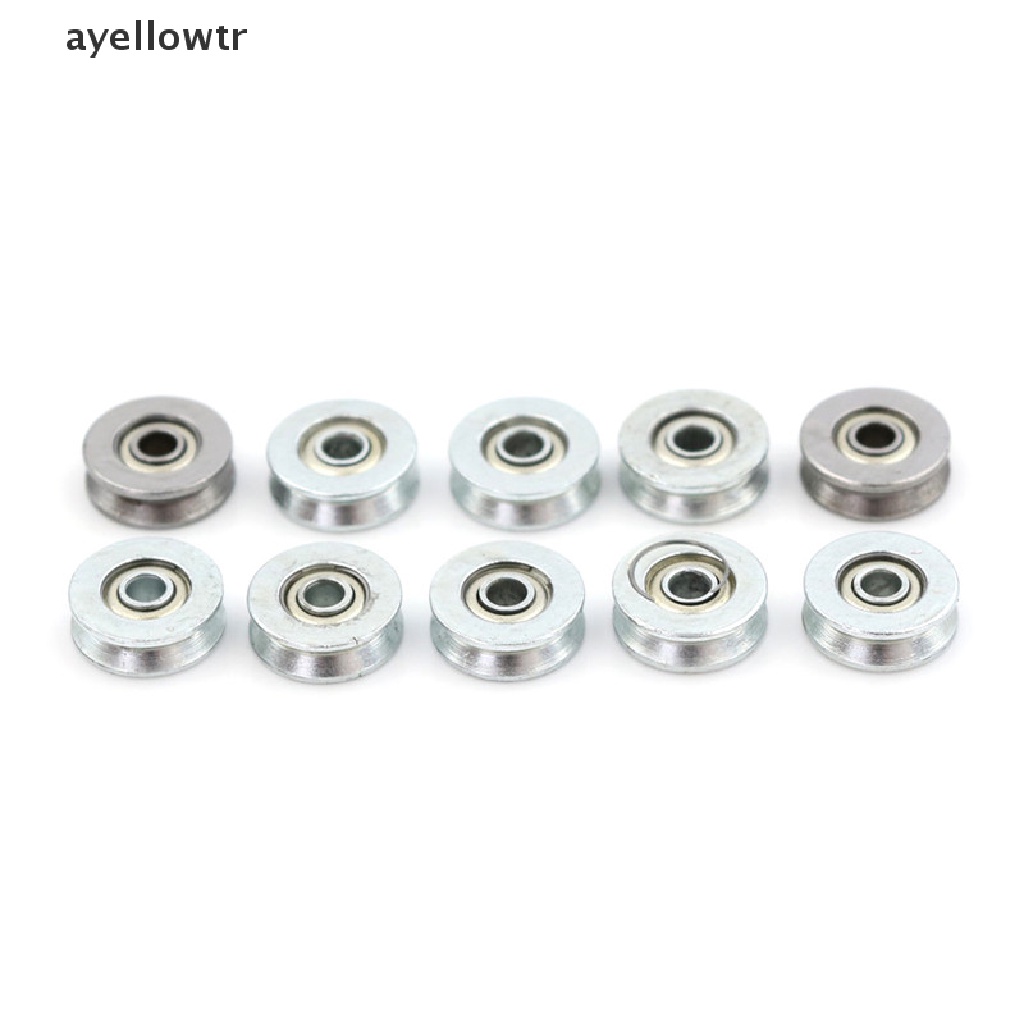 Bộ 10 Ròng Rọc Với Đường V-line 4 * 13 * 6mm