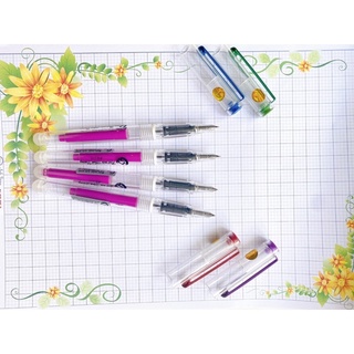 Bút máy xoá được kèm 1 ống mực tím thầy Ánh AD035.