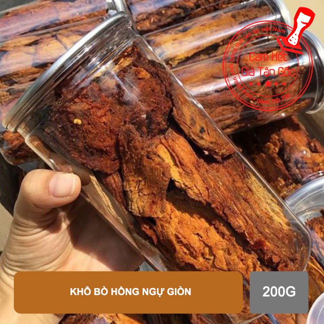 Khô Bò Giòn Hồng Ngự 200gam