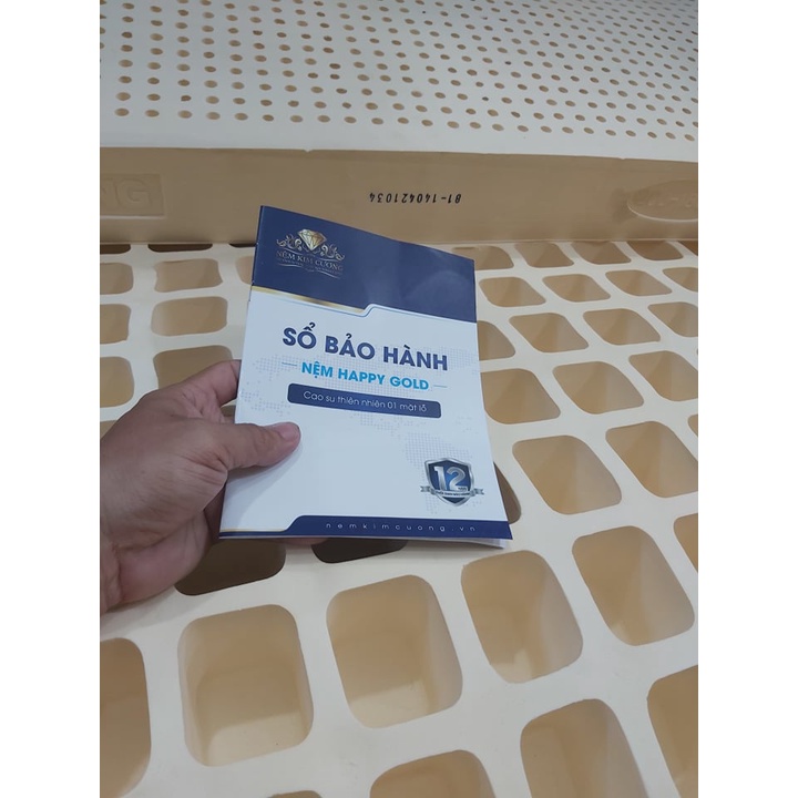 Nệm cao su kim cương happy gold 1m6x10cmx2m