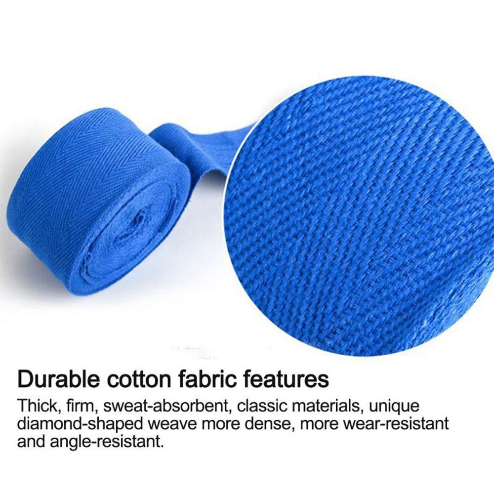 Băng Quấn Bảo Vệ Cổ Tay Bằng Cotton Hỗ Trợ Tập Boxing