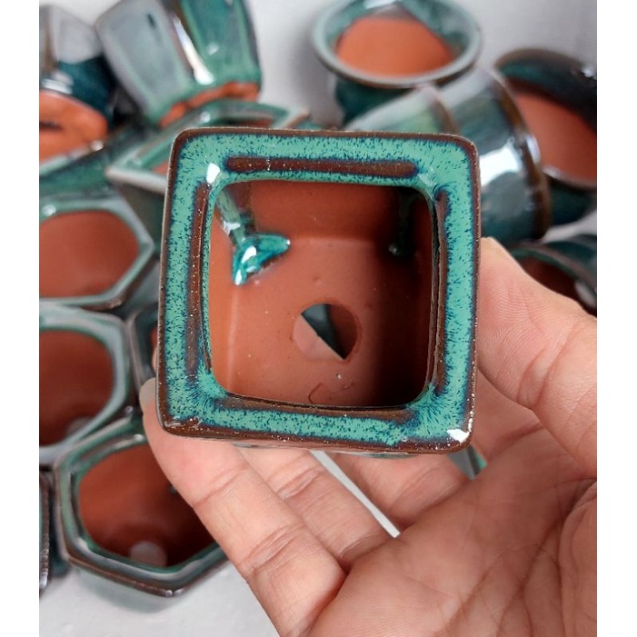 Chậu trồng cây sen đá, xương rồng, cây mini