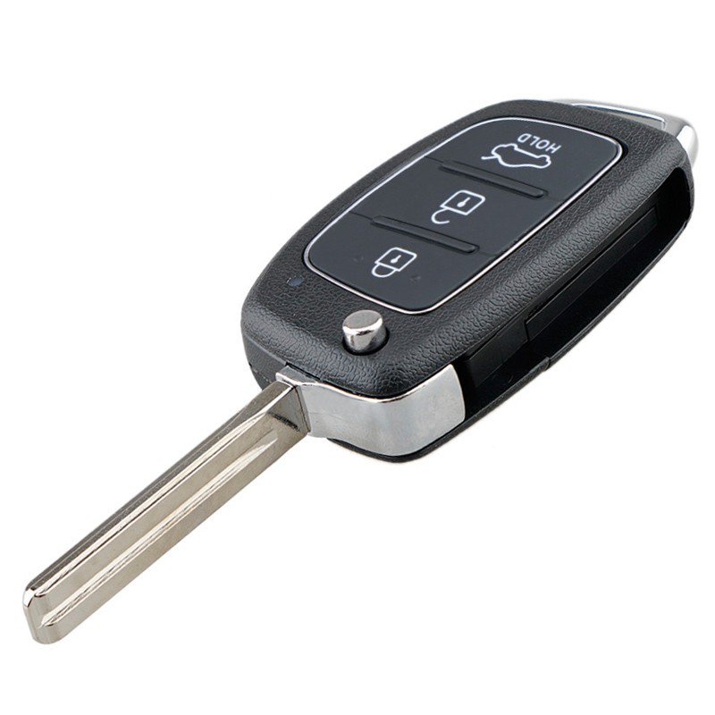 Vỏ chìa khóa thiết kế 3 nút cho xe Hyundai / Santa / Fe Sonata / Tucson Accent I30 I40 I45