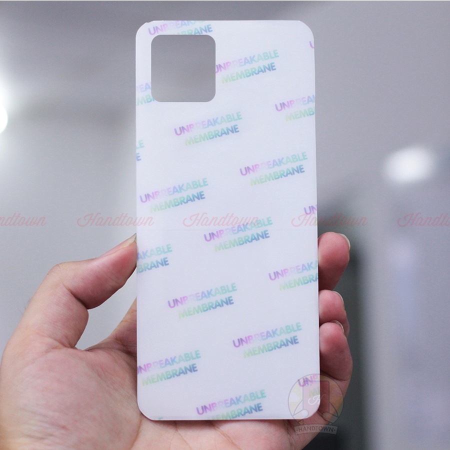 Dán PPF Bảo Vệ Màn Hình Chống Xước Mặt Lưng Vivo Y01 Y15s Y15a Y21 Y33s Y53s Y55 Y72 5G Dẻo Trong Suốt Chống Vân Va Đập