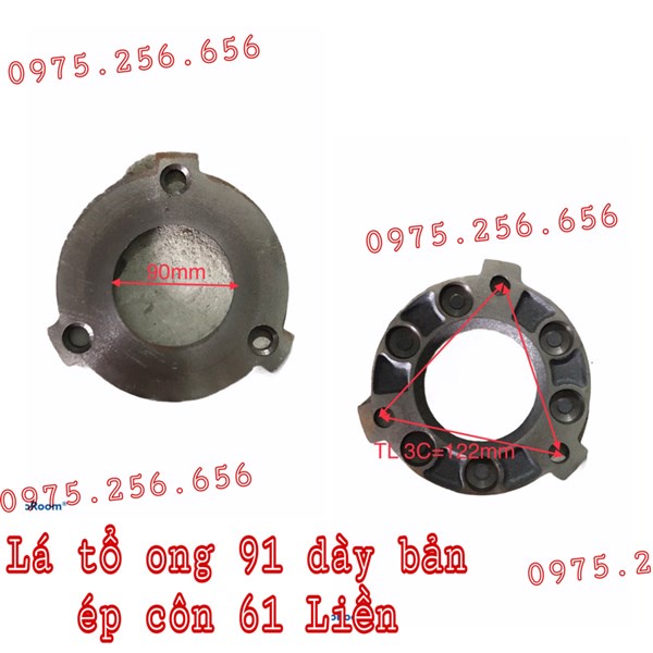 Lá Tổ Ong 91 dày Bàn ép côn 61 Liền