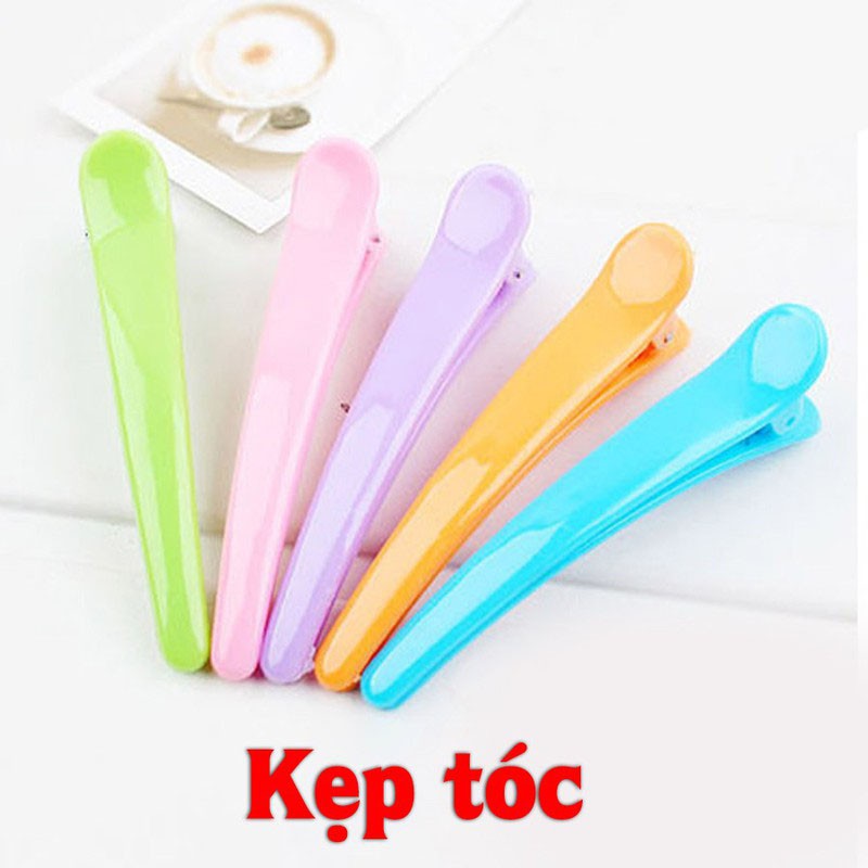 Kẹp mỏ vịt làm tóc combo 5