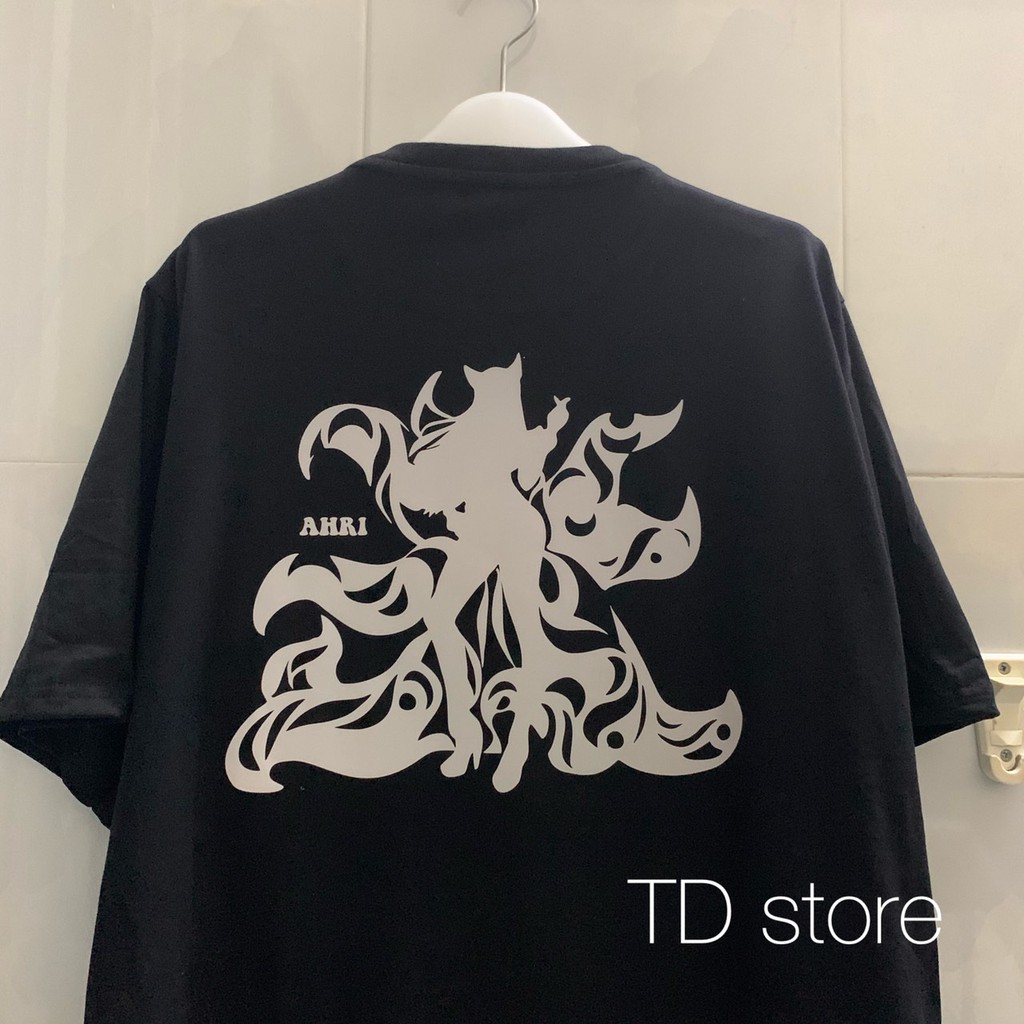 Áo thun phản quang LMHT Hình Ahri