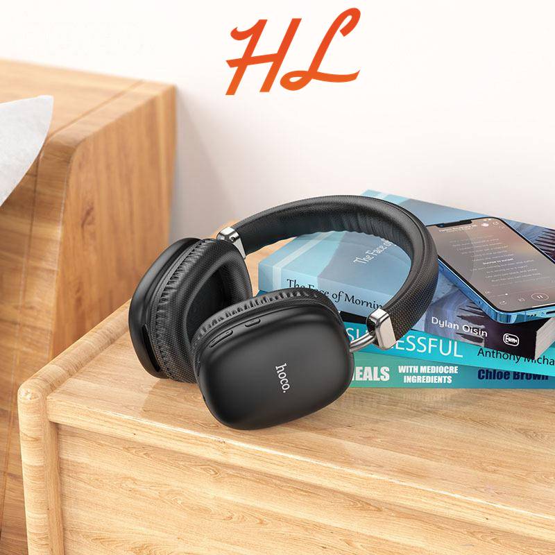 Tai Nghe Bluetooth Hoco W35 - Âm Siêu Đỉnh, Chia Sẻ Âm Thanh, Khe Cắm Thẻ Nhớ - Bảo Hành 12 Tháng - Hunglongpc