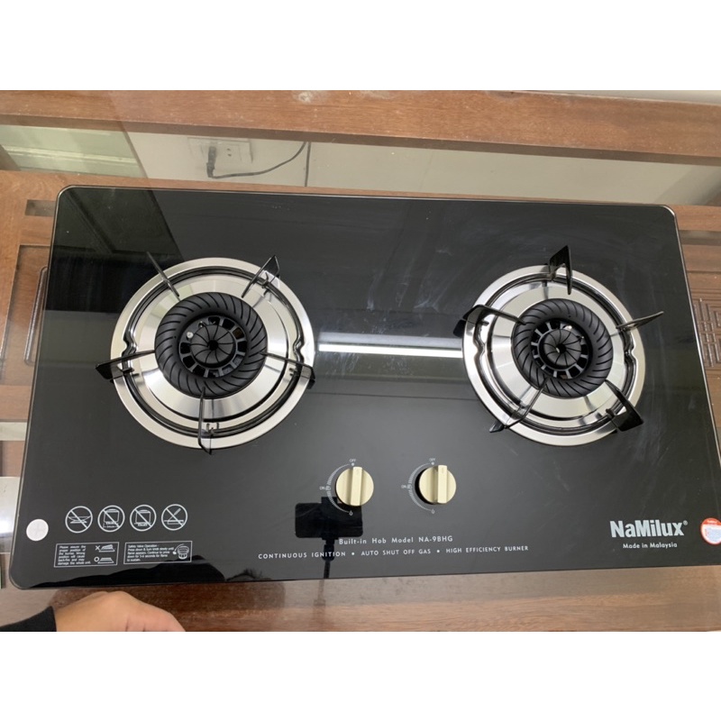 Bếp gas âm NAMILUX hàng nhập khẩu malaysia , đánh lửa IC , tiết kiệm 30% gas , tặng ngay bộ dây van kèm theo