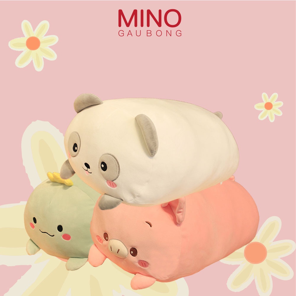 Thú Bông Heo Siêu To Gối Ôm Cao Cấp Văn Phòng MINO STORE TH110