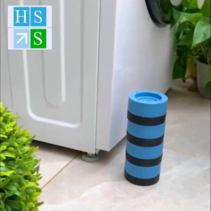 (Chính hãng) Bộ 04 chân kê máy giặt TABI HOME chống rung, chống ồn, chống xe dịch giúp tăng tuổi thọ máy giặt hiệu quả