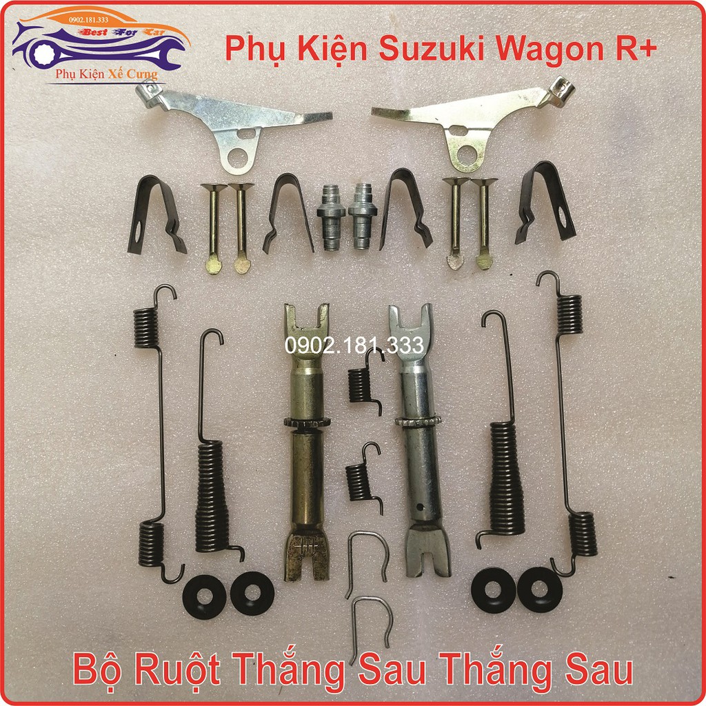 Bộ Tang Trống Phanh Thắng Sau Suzuki Wagon R Bộ Ruột Thắng Sau