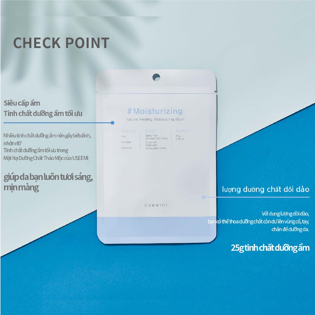 Mặt Nạ USEEMI Chiết Xuất Thành Phần Tự Nhiên Cao Cấp(25g) 1pcs | BigBuy360 - bigbuy360.vn