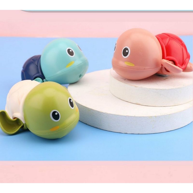 Đồ chơi rùa bơi trong nước, đồ chơi nhà tắm vui nhộn cho bé thả chậu nước, bồn tắm