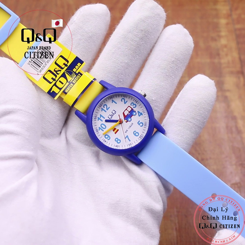 Đồng hồ trẻ em Q&Q Citizen VS49J010Y thương hiệu Nhật Bản