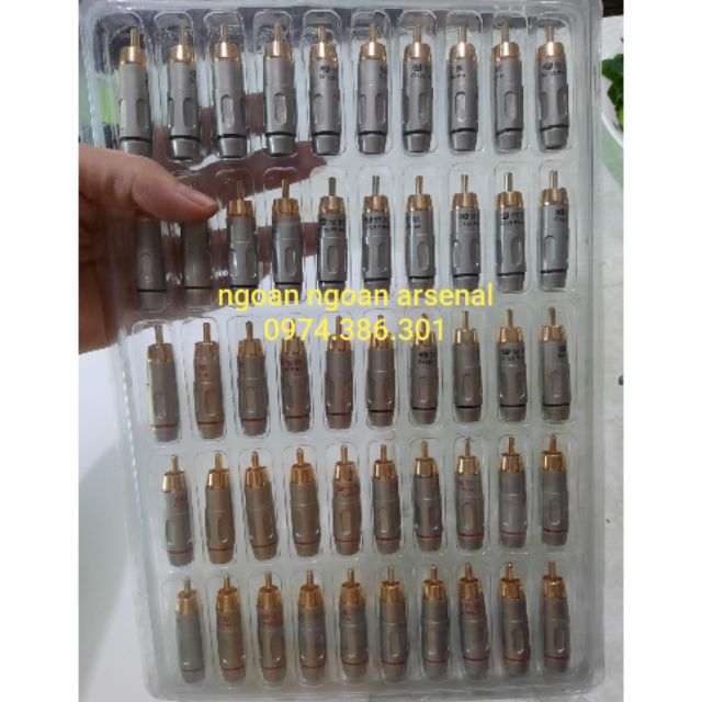 Jack rắc Av rca GRYPHONS chính hãng. Báo giá 1 cái