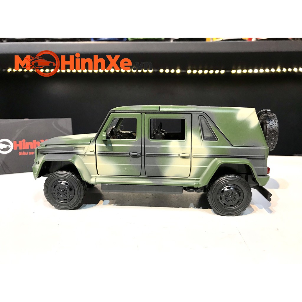 MÔ HÌNH XE MERCEDES-MAYBACH G650 CÓ MUI SAU 1:32 JACKIEKIM