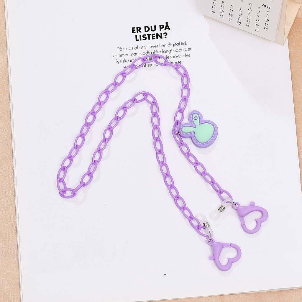 Dây Đeo Mắt Kính Mở Rộng Mặt Nạ Hình Thỏ diy Phong Cách ins Dành Cho Người Lớn Và Trẻ Em