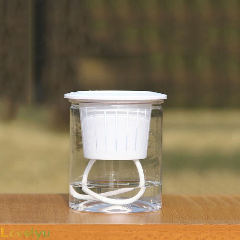 Chậu Cây Resin PP Trong Suốt Tự Tưới Nước