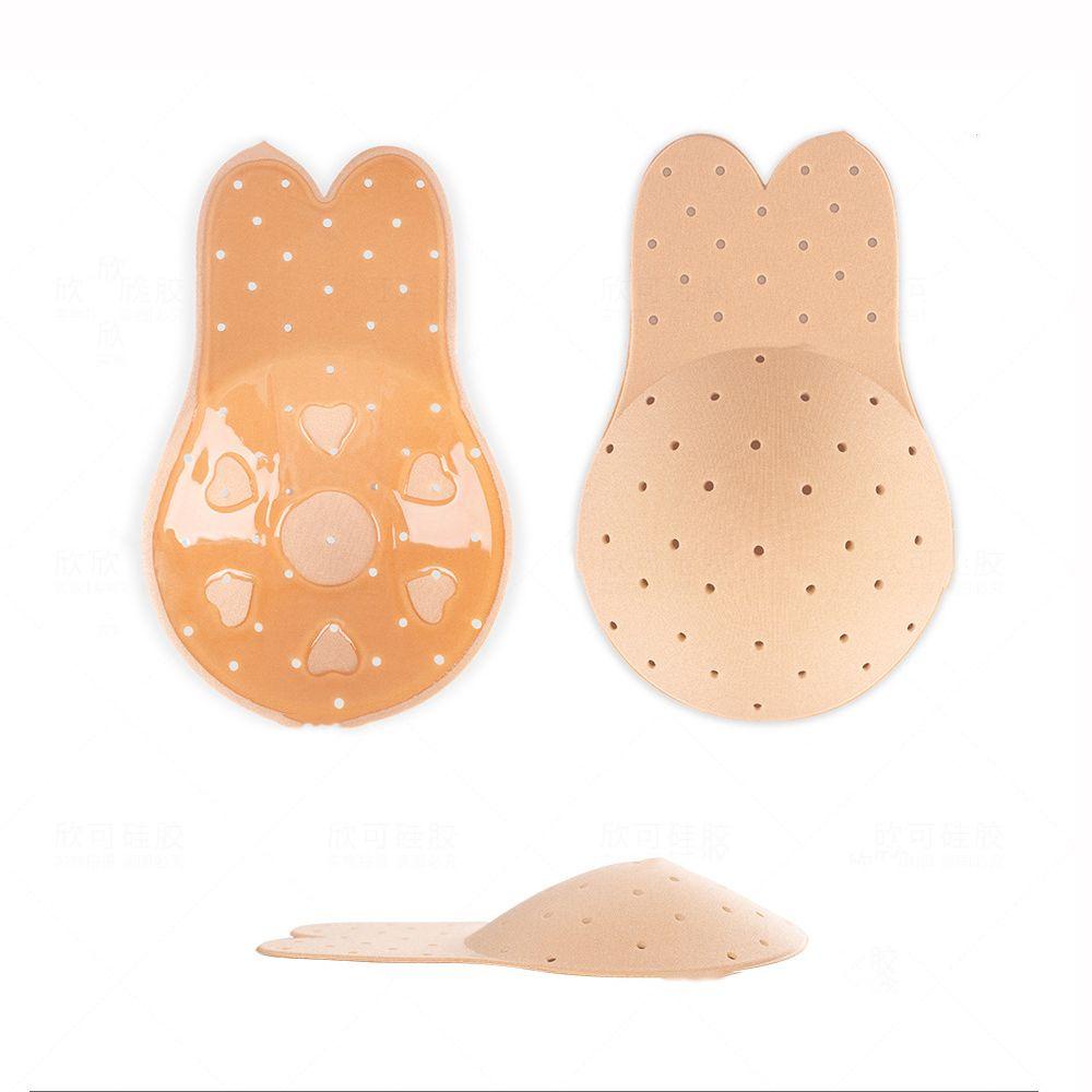 Miếng Dán Nâng Ngực Bằng Silicone Hình Thỏ Cho Nữ