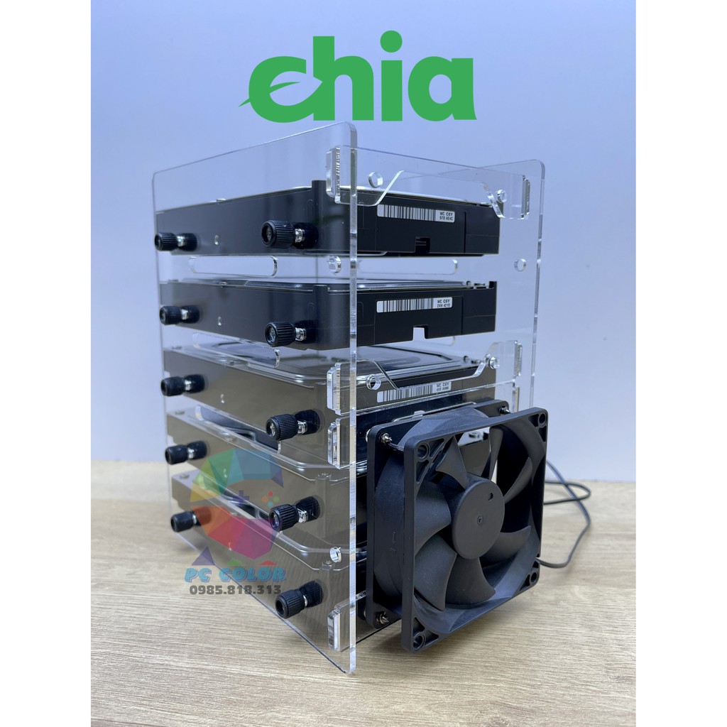 Hộp khay đựng Ổ Cứng Hdd 3.5 Inch chứa 5 - 10 Hdd chuyên dụng cho nông dân coin CHIA | WebRaoVat - webraovat.net.vn