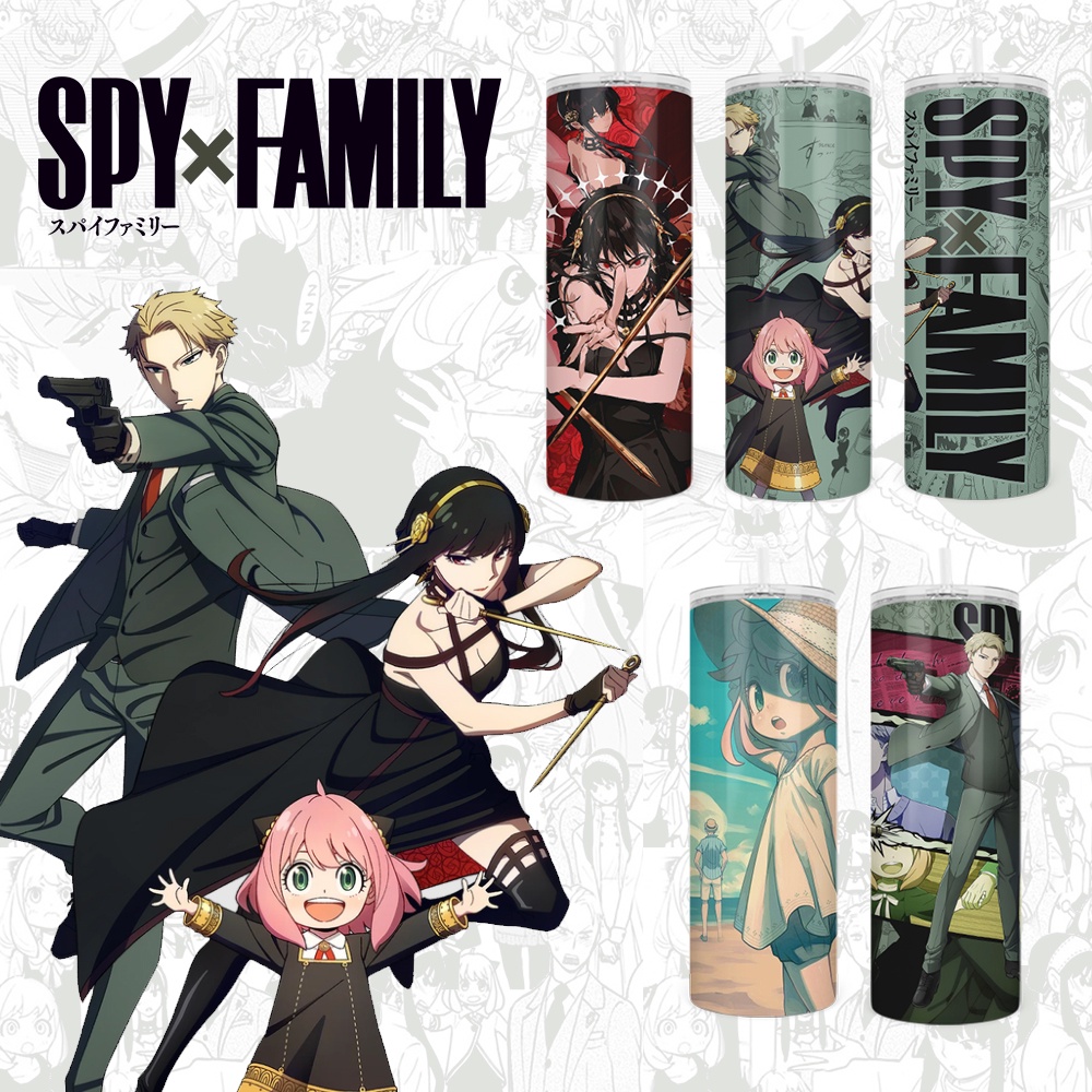 Bình Nước Giữ Nhiệt Hình Spy X Family - Ly Giữ Nhiệt Hình Spy X Family - Cốc Giữ Nhiệt Hình Spy X Family