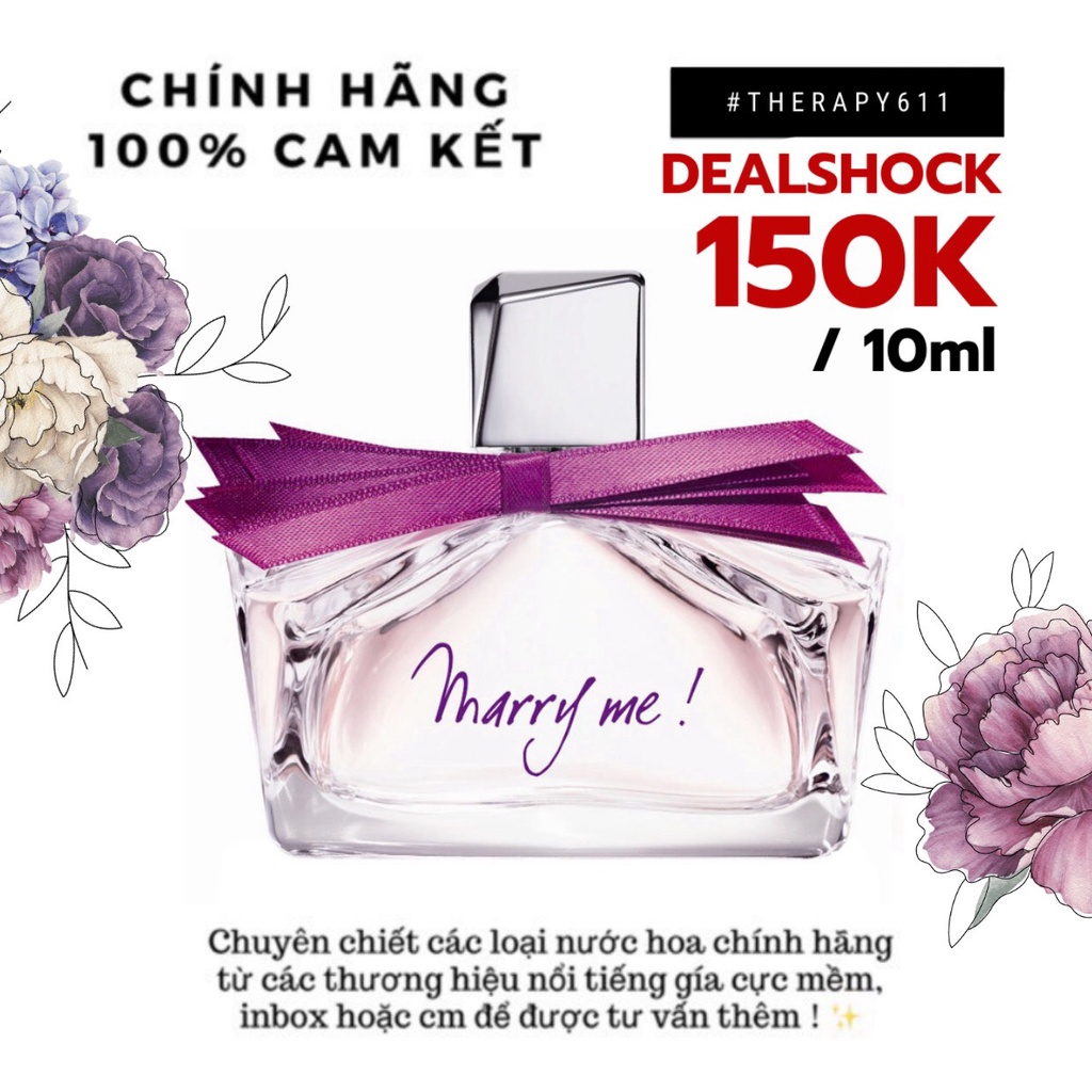 [𝗦𝗔𝗟𝗘]..::✨Mẫu Thử Nước hoa Lanvin Merry Me 5ml/10ml/20ml✨::..